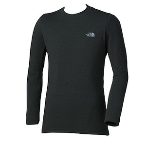 THE NORTH FACE（ザ・ノースフェイス） NU60701M Light Weight L／S Crew LL ブラック（K）