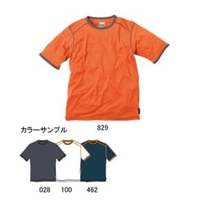 Columbia（コロンビア） AB2506 ハイランドリンガーTシャツ M 100（White×Orangeade）