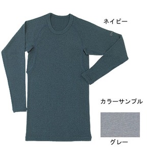 ムッシュ（MUSSHU） プレリールMAXメンズ長袖アンダーTシャツ LL グレー