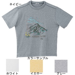 ムッシュ（MUSSHU） エコマジックメンズプリント半袖Tシャツ M イエロー