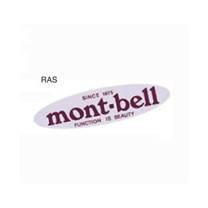 モンベル（montbell） ステッカー モンベル M ラズベリー（RAS）