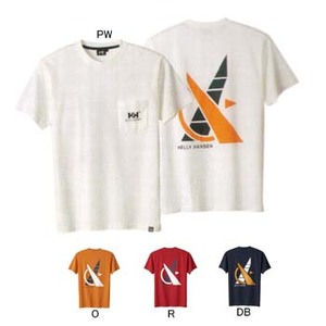 ヘリーハンセン HH67206 グラフィックTシャツ S PW（パールホワイト）