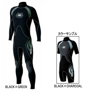 SPYDEGUY（スパイダーガイ） FULLSUITS MEN'S M BLACK×CHARCOAL