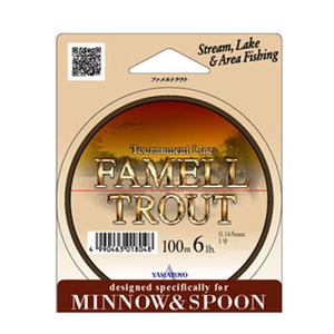 ヤマトヨテグス（YAMATOYO） FAMELL TROUT 100m 6lb