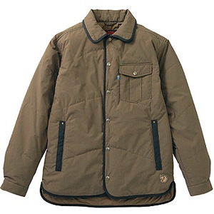 FJALL RAVEN（フェールラーベン） ユティリティーキルトシャツ M 90（ブラックコーヒー）