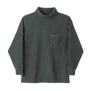 ムッシュ（MUSSHU） 97.6℃Fリバーシブルメンズハイネック長袖Tシャツ M ブラック