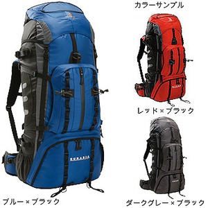 Mt.Dax（マウンテンダックス） ユーラシア 80L ダークグレー×ブラック