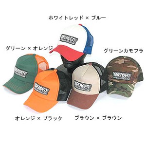 ブリーデン（BREADEN） US CAP ワッペンフロント フリー オレンジ×ブラック