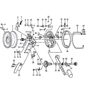 ダイワ（Daiwa） バイキング GS-66 パーツ：ストッパーSP（部品No.009）