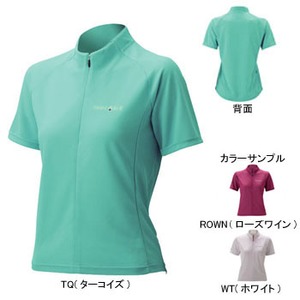 モンベル（montbell） WIC.サイクール ハーフスリーブ ジップシャツ Women's S TQ（ターコイズ）