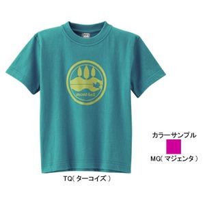 モンベル（montbell） ペアスキンコットン T Kid's ワッペンレイク 110cm TQ（ターコイズ）