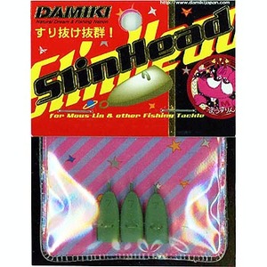 DAMIKI JAPAN（ダミキジャパン） まうすりん パーツ SLIN-HEAD（すりんヘッド） 5g マットウォーターメロン