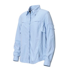 Columbia（コロンビア） ウィメンズ シルバーリッジIIIロングスリーブシャツ XL 483（Bahama Blue）