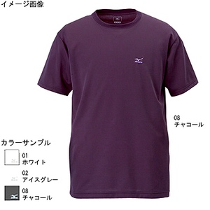 ミズノ（MIZUNO） ドライベクター ワンポイント長袖Tシャツ L 01ホワイト