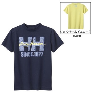 ヘリーハンセン HJ68402 グラフィックTシャツ 100cm DN（ディープネイビー）