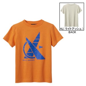 ヘリーハンセン HJ68403 グラフィックTシャツ 120cm O（オレンジ）