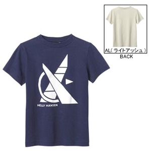 ヘリーハンセン HJ68403 グラフィックTシャツ 110cm DN（ディープネイビー）