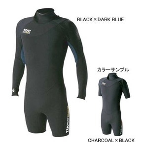 Town&Country（タウンアンドカントリー） ロングスリーブスプリング MEN'S L CHARCOAL×BLACK
