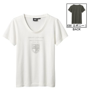 ヘリーハンセン HW68307 グラフィックTシャツ L W（ホワイト）