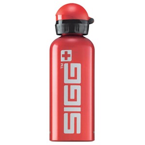 SIGG（シグ） アクティブ ロゴ 0.6L ロゴオンレッド