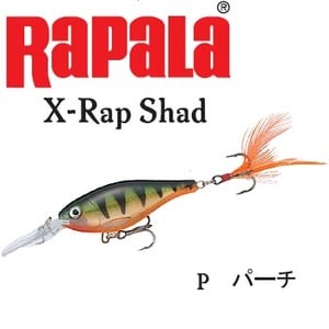 Rapala（ラパラ） X-Rap Shad XRS-6 P（パーチ）