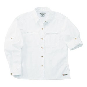 Exofficio（エクスオフィシオ） バグズアウェイポプリンライトLS Women's L WT（white）