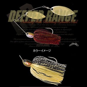 NORIES（ノリーズ） クリスタルS DEEPER RANGE 1／2oz 502 BLEEDING GOLD BLACK