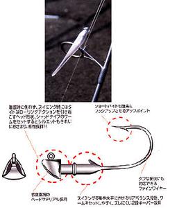 カツイチ（KATSUICHI） タイトマスター VJ-72 3g-＃1