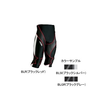 4DM（フォーディーエム） アドバンスモデルセミロングタイツ MENS MW1 BLGR（ブラックグレー）