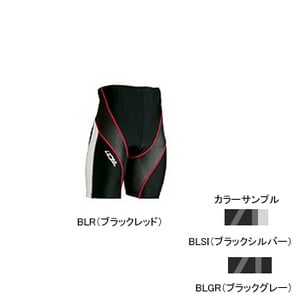 4DM（フォーディーエム） アドバンスモデルハーフタイツ MENS S BLSI（ブラックシルバー）