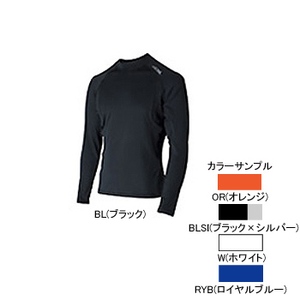 4DM（フォーディーエム） 吸汗・吸湿・速乾ロングスリーブシャツ MENS M OR（オレンジ）