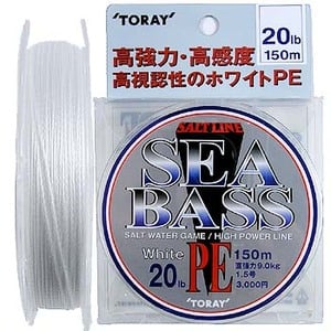 東レインターナショナル（TORAY） ソルトライン シーバスPE 25lb ホワイト