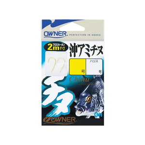 オーナー針 OH沖アミチヌ （2mハリス付き） 4号-2 金