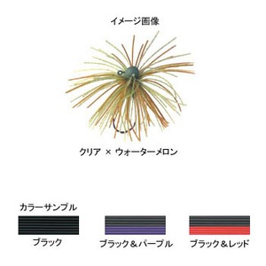 がまかつ（Gamakatsu） ラバージグタイプラウンド25パルキー 2.6g ブラック