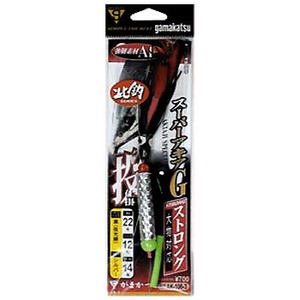 がまかつ（Gamakatsu） A1スーパーアキアGストロング投仕掛 22号 黒夜光線フロートシルバー