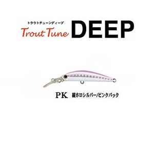 ジャクソン（Jackson） トラウトチューン DEEP フローティング PK 縦ホロシルバー／ピンクバック