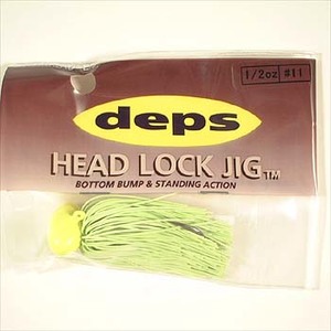 デプス（Deps） HEAD LOCK JIG（ヘッドロクジグ） 1／2oz ＃11 チャートリュース