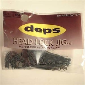 デプス（Deps） HEAD LOCK JIG（ヘッドロクジグ） 3／4oz ＃04 ブラック／ウォーターメロン
