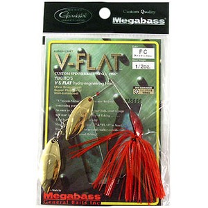 メガバス（Megabass） V-FLAT 1／2oz DW 1／2oz FC ファイヤークロー