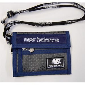 gowell（ゴーウェル） new balance（ニューバランス）横型ナイロンウォレット グレー