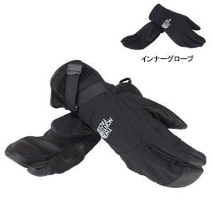 THE NORTH FACE（ザ・ノースフェイス） 3FINGER SHELLED GLOVE S K（ブラック）