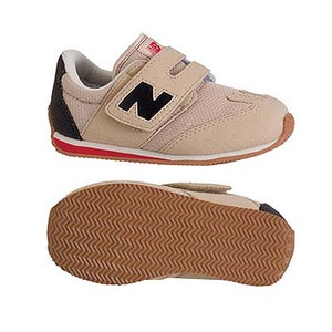 new balance（ニューバランス） キッズ 19.5cm ベージュ