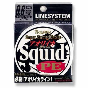 ラインシステム SQUID アオリイカPE 73m／0.6号 ホワイト