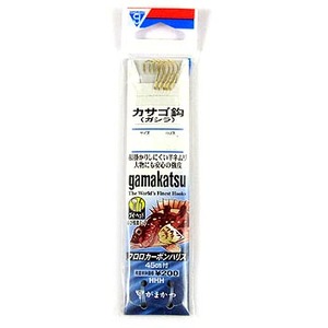 がまかつ（Gamakatsu） 糸付 カサゴ鈎（ガシラ） 8号 金