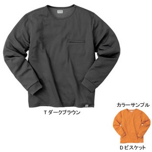 ムッシュ（MUSSHU） ウォームキャッチメンズTシャツ L Dビスケット