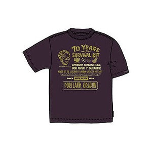 Columbia（コロンビア） 70イヤーズオブエクセレンスTシャツ M 529（Vino）