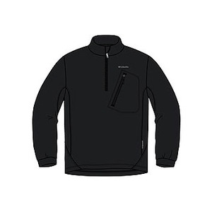 Columbia（コロンビア） ラッシュクリークハーフジップ XS 010（Black）