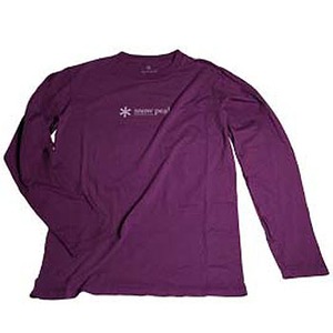 スノーピーク（snow peak） K's スロートーンロングTシャツ 110cm BU（ブドウ）