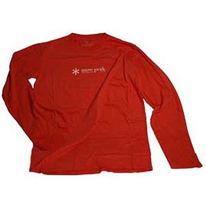 スノーピーク（snow peak） K's スロートーンロングTシャツ 110cm NN（ナナカマド）