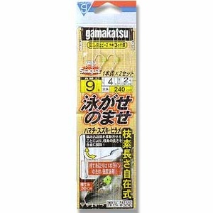 がまかつ（Gamakatsu） 泳がせ飲ませ仕掛 鈎10／ハリス5